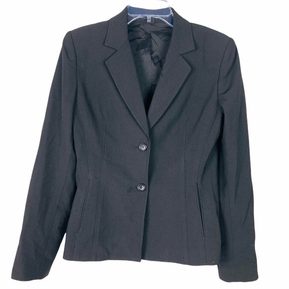 Express Jackets & Blazers - Express Design Studio Black Elegant Business Blazer Jacket Pockets Sz 2